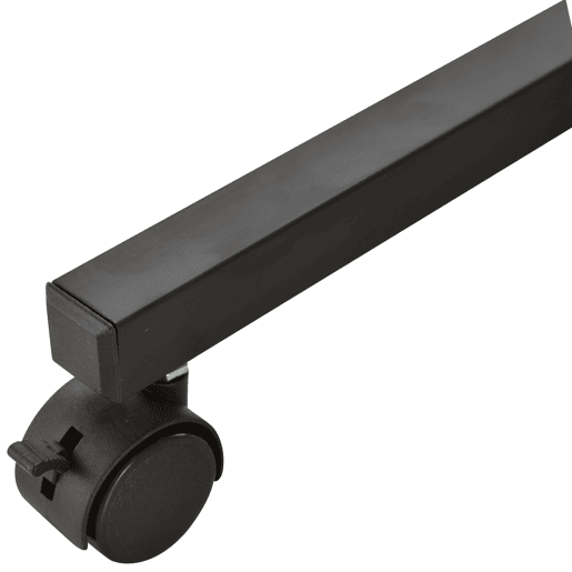 HOMCOM Mesa Lateral para Sofá Mesa lateral em Forma de C com 4 rodas Giratórias Freios Altura Ajustável 3 níveis Estrutura Metálica 80x40x72-82cm Preto HOMCOM Mesa Lateral para Sofá Mesa lateral em Forma de C com 4 rodas Giratórias Freios Altura Ajustável 3 níveis Estrutura Metálica 80x40x72-82cm Preto