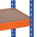 Estantería Metálica de Almacenaje MDF, Metal HOMCOM 80 Estantería Metálica de Almacenaje MDF, Metal HOMCOM 80 Naranja