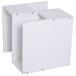 Mesilla Centro 2 Nivele Tablero de partículas HOMCOM 40x40 Mesilla Centro 2 Nivele Tablero de partículas HOMCOM 40x40 Blanco