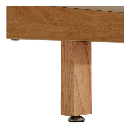 HOMCOM Móvel de TV para Televisores de até 65 Polegadas Móvel de TV com 2 Armários Prateleiras Abertas Puxador Oco Pés de Madeira de Borracha e Orifício Passa Cabos 150x39x50 cm Branco e Madeira