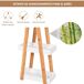 Armario de Baño Bambú, MDF kleankin, hogar - baño Armario de Baño Bambú, MDF kleankin, hogar - baño Blanco