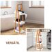 Armario de Baño Bambú, MDF kleankin, hogar - baño Armario de Baño Bambú, MDF kleankin, hogar - baño Blanco