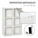 Estantería para Libro HOMCOM, oficina - muebles de oficina 65 Estantería para Libro HOMCOM, oficina - muebles de oficina 65 Blanco