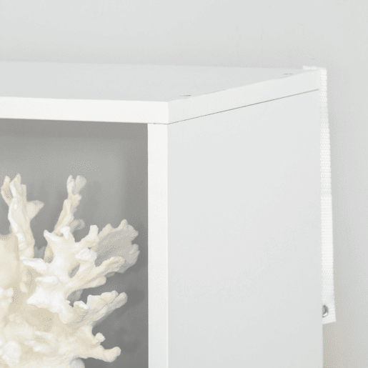 HOMCOM Estante Moderna, Biblioteca Estreita com 8 Prateleiras, Estante para Sala, Quarto, Escritório, 70x24x178 cm, Branco