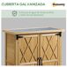Armario de Jardín Madera de Abeto Outsunny 75 Armario de Jardín Madera de Abeto Outsunny 75 Marrón