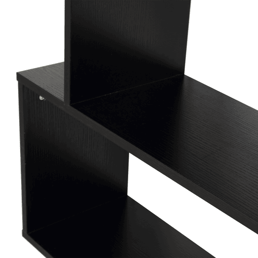 Homcom Estante com 6 Prateleiras para Livros Material de Madeira 80 x 25 x1 92 cm Preto