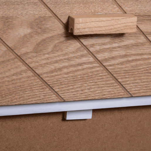 HOMCOM Mesa de Cabeceira com 2 Gavetas Mesa de Cabeceira com Espaço de Armazenamento para Dormitório 40x30x55,5 cm Branco e Madeira