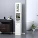 Armario Alto para Baño kleankin, hogar - baño Armario Alto para Baño kleankin, hogar - baño Blanco