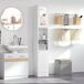 Armario Alto para Baño kleankin, hogar - baño Armario Alto para Baño kleankin, hogar - baño Blanco