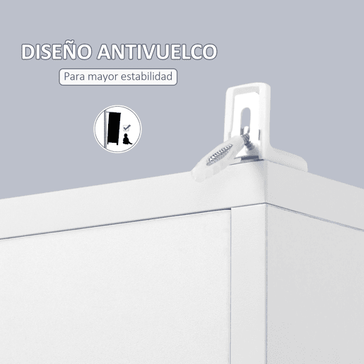 Kleankin Coluna Casa de Banho com Espelho Móvel Alto Casa de Banho Madeira com 2 Prateleiras Abertas e 2 Portas com Prateleiras Interiores Ajustáveis 30x28x180cm Branco
