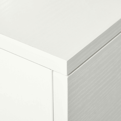 HOMCOM Conjunto de 2 mesas secretária para escritório com rodas 2 gavetas 100x36x88 cm Branco HOMCOM Conjunto de 2 mesas secretária para escritório com rodas 2 gavetas 100x36x88 cm Branco