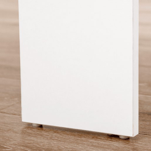 HOMCOM Mesa de Jantar Extensível para 4-6 Pessoas com Lateral Abatível Mesa Auxiliar Multifuncional para Escritório Cozinha Carga Máxima 60kg 180x85x75cm Branco