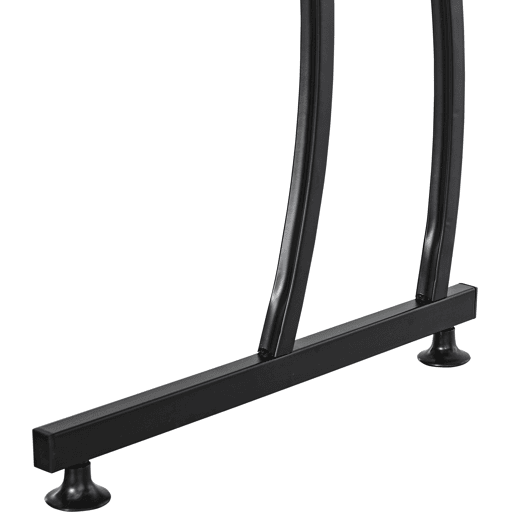 HOMCOM Secretária em Forma de L Secretária com Grande Espaço de Arrumação para Estúdio Escritório Estilo Moderno 112,5x152x74 cm Preto