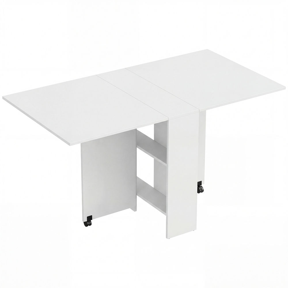 Mesa de Comedor Plegable HOMCOM, hogar - cocina 75x140