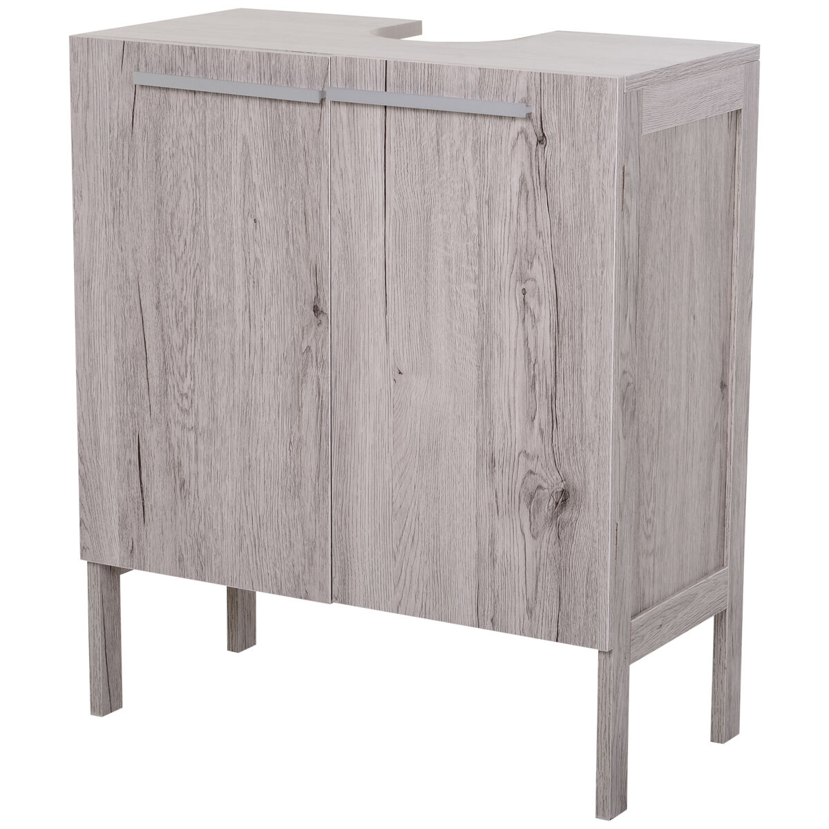 Mueble Bajo de Lavabo MDF kleankin, hogar - baño 60