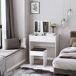 Mesa para Maquillaje HOMCOM, hogar - muebles de dormitorio 80 Mesa para Maquillaje HOMCOM, hogar - muebles de dormitorio 80 Negro