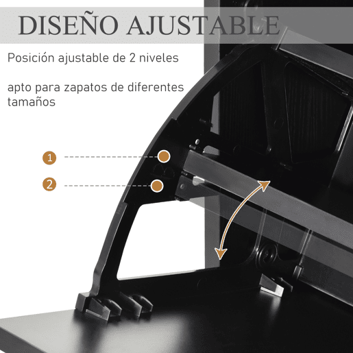 HOMCOM Armário de Sapatos Moderno Sapateira para Corredor Entrada com 6 Prateleiras de Armazenamento Espaço de Exibição 60x26x124cm Preto