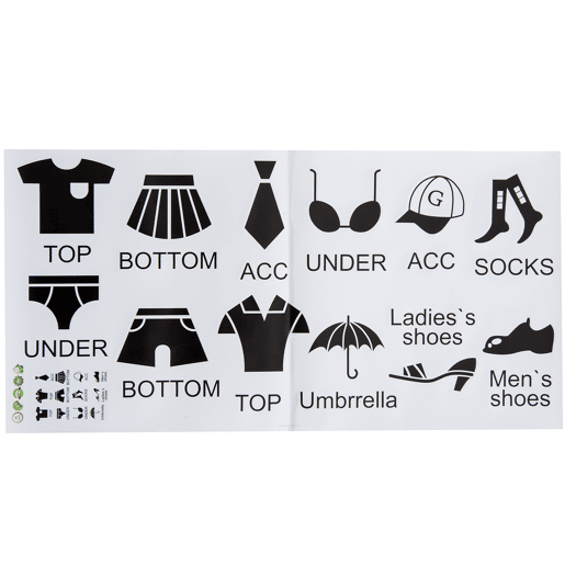 HOMCOM Armário Modular de Plástico Armário Modular com 6 Cubos Organizador de Roupas Sapatos Brinquedos 75x37x73cm Branco
