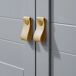 Armario Bajo Lavabo MDF kleankin, hogar - baño Armario Bajo Lavabo MDF kleankin, hogar - baño Gris