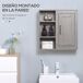 Armario de Baño kleankin, hogar - baño 48 Armario de Baño kleankin, hogar - baño 48 Gris