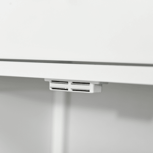 Kleankin Armário de Casa de Banho com 1 Gaveta e Prateleira Interior Ajustável Móvel Auxiliar de Armazenamento Multifuncional para Sala de Estar Cozinha 60x30x80cm Branco