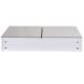 Armario con Espejo MDF, Vidrio HOMCOM, hogar - baño Armario con Espejo MDF, Vidrio HOMCOM, hogar - baño Blanco