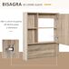 Armario con espejo Tablero de partículas kleankin, hogar - baño 60 Armario con espejo Tablero de partículas kleankin, hogar - baño 60 Marrón