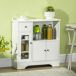 Aparador de Cocina HOMCOM, hogar - cocina 80 Aparador de Cocina HOMCOM, hogar - cocina 80 Blanco
