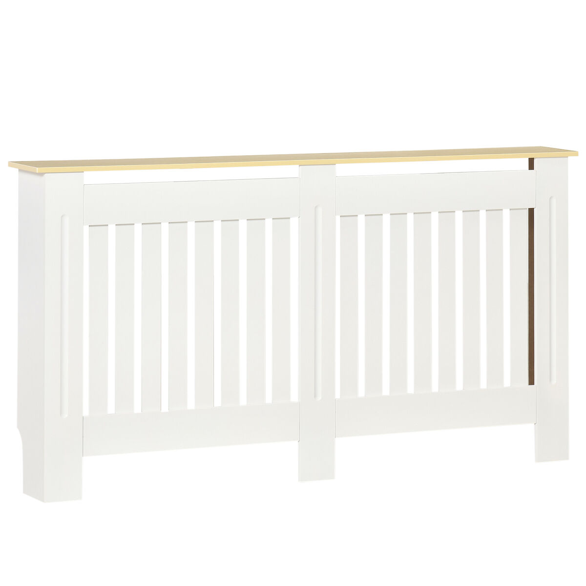 Cubierta del Radiador MDF y Melamina de Madera HOMCOM