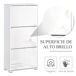 Armario de Zapato MDF y Plástico HOMCOM 60 Armario de Zapato MDF y Plástico HOMCOM 60 Blanco