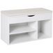 Banco Zapatero de Entrada Tablero de partículas HOMCOM 80 Banco Zapatero de Entrada Tablero de partículas HOMCOM 80 Blanco