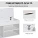 Banco Zapatero de Entrada Tablero de partículas HOMCOM 80 Banco Zapatero de Entrada Tablero de partículas HOMCOM 80 Blanco