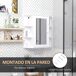 Armario de Espejo MDF, Vidrio HOMCOM, hogar - baño 66 Armario de Espejo MDF, Vidrio HOMCOM, hogar - baño 66 Blanco