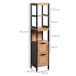 Armario Alto para Baño MDF, Bambú kleankin, hogar - baño Armario Alto para Baño MDF, Bambú kleankin, hogar - baño Multicolor