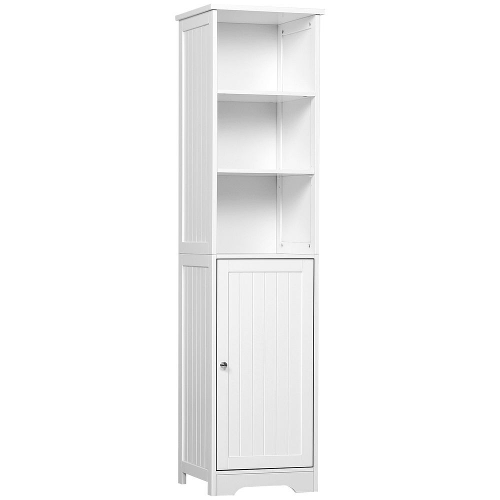 Armario Alto de Baño MDF kleankin, hogar - baño 40