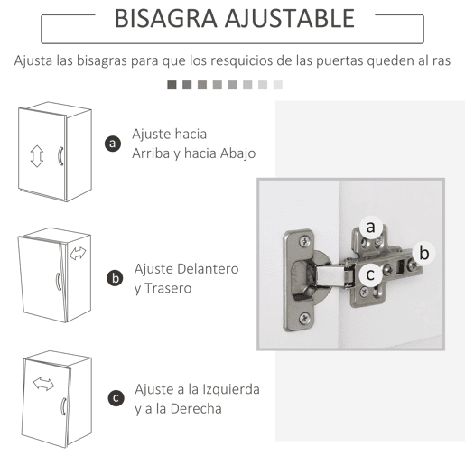 HOMCOM Armário de Cozinha Aparador de Sala de Jantar com 1 Gaveta 6 Portas e Prateleiras Ajustáveis Estilo Moderno 101x39x180 cm Branco