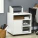 Soporte para Impresora Tablero de Partículas de Grado E1 HOMCOM Soporte para Impresora Tablero de Partículas de Grado E1 HOMCOM Blanco