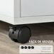 Soporte para Impresora Tablero de Partículas de Grado E1 HOMCOM Soporte para Impresora Tablero de Partículas de Grado E1 HOMCOM Blanco