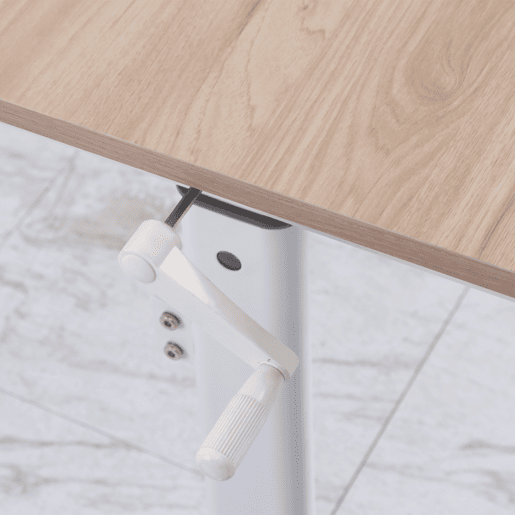 Vinsetto Secretária de Pé com Altura Ajustável a Manivela e Bancada de Carbono Secretária Elevatória para Escritório Estúdio Sala de Estar Carga Máxima 150kg 120x60x72-117cm Madeira e Branco Vinsetto Secretária de Pé com Altura Ajustável a Manivela e Bancada de Carbono Secretária Elevatória para Escritório Estúdio Sala de Estar Carga Máxima 150kg 120x60x72-117cm Madeira e Branco