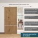 Herraje para Puerta Corredera Metal, Plástico HOMCOM 186 Herraje para Puerta Corredera Metal, Plástico HOMCOM 186 Plateado