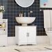 Armario de Baño MDF kleankin, hogar - baño 60 Armario de Baño MDF kleankin, hogar - baño 60 Marrón