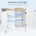 Armario de Baño MDF kleankin, hogar - baño 60 Armario de Baño MDF kleankin, hogar - baño 60 Marrón