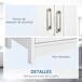 Armario de Baño MDF kleankin, hogar - baño 60 Armario de Baño MDF kleankin, hogar - baño 60 Marrón