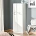 Armario MDF HOMCOM, hogar - muebles de dormitorio Armario MDF HOMCOM, hogar - muebles de dormitorio Blanco