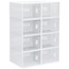 Armario Modular PP HOMCOM, hogar - muebles de dormitorio 25 Armario Modular PP HOMCOM, hogar - muebles de dormitorio 25 Blanco Brillo