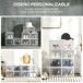 Armario Modular PP HOMCOM, hogar - muebles de dormitorio 25 Armario Modular PP HOMCOM, hogar - muebles de dormitorio 25 Blanco Brillo