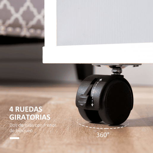 HOMCOM Roupeiro de Madeira Móvel Armário Roupeiro Aberto com Barra para Pendurar e Prateleiras Organizadoras para Dormitório 60x40x128cm Branco