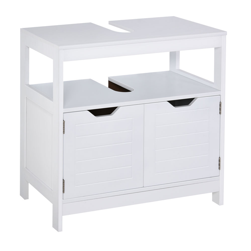 Armario Bajo Lavabo Tablero de MDF kleankin, hogar - baño 60
