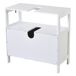 Armario Bajo Lavabo Tablero de MDF kleankin, hogar - baño 60 Armario Bajo Lavabo Tablero de MDF kleankin, hogar - baño 60 Blanco
