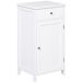 Armario de Baño MDF kleankin, hogar - baño 43 Armario de Baño MDF kleankin, hogar - baño 43 Blanco